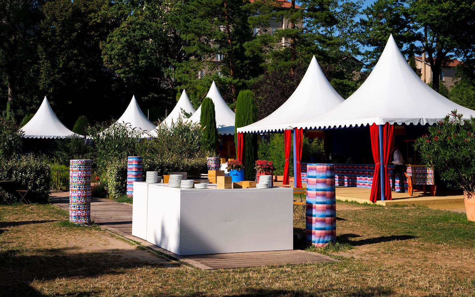 Tentes pour les Nuits de Fourvière