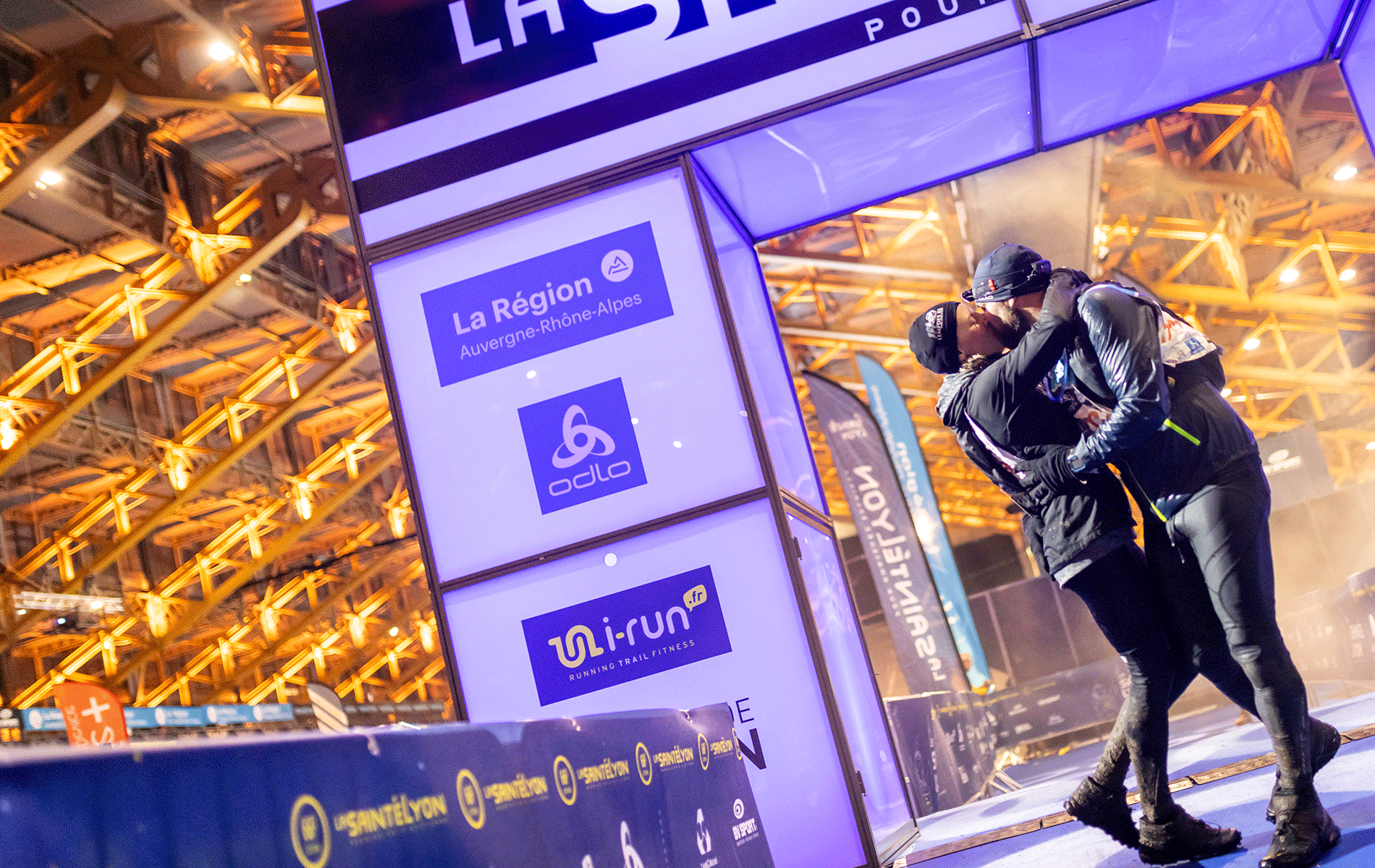 Arrivé de la SaintéLyon