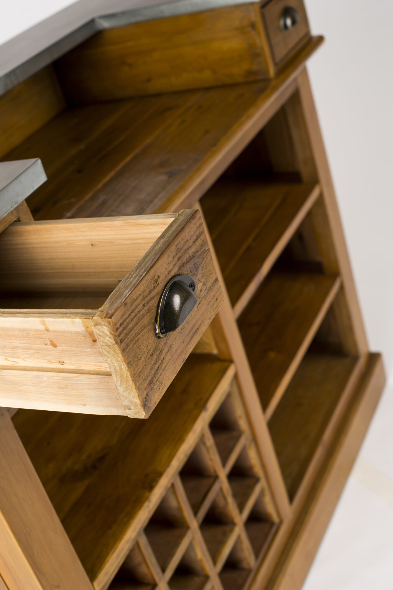 point de vue rapproché tiroir