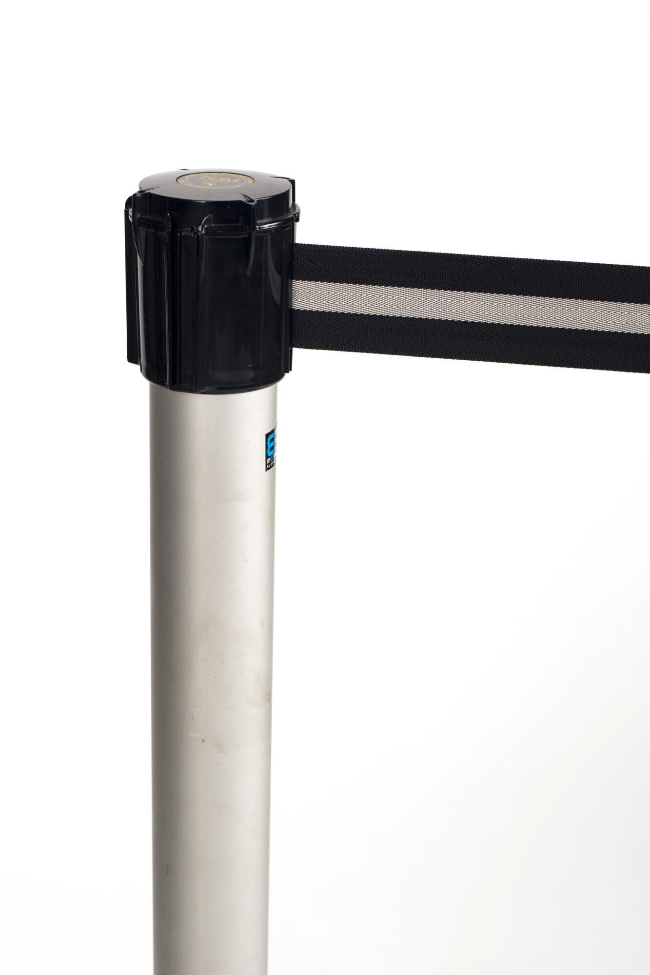 Potelet bandeau dérouleur 3m détails poteau