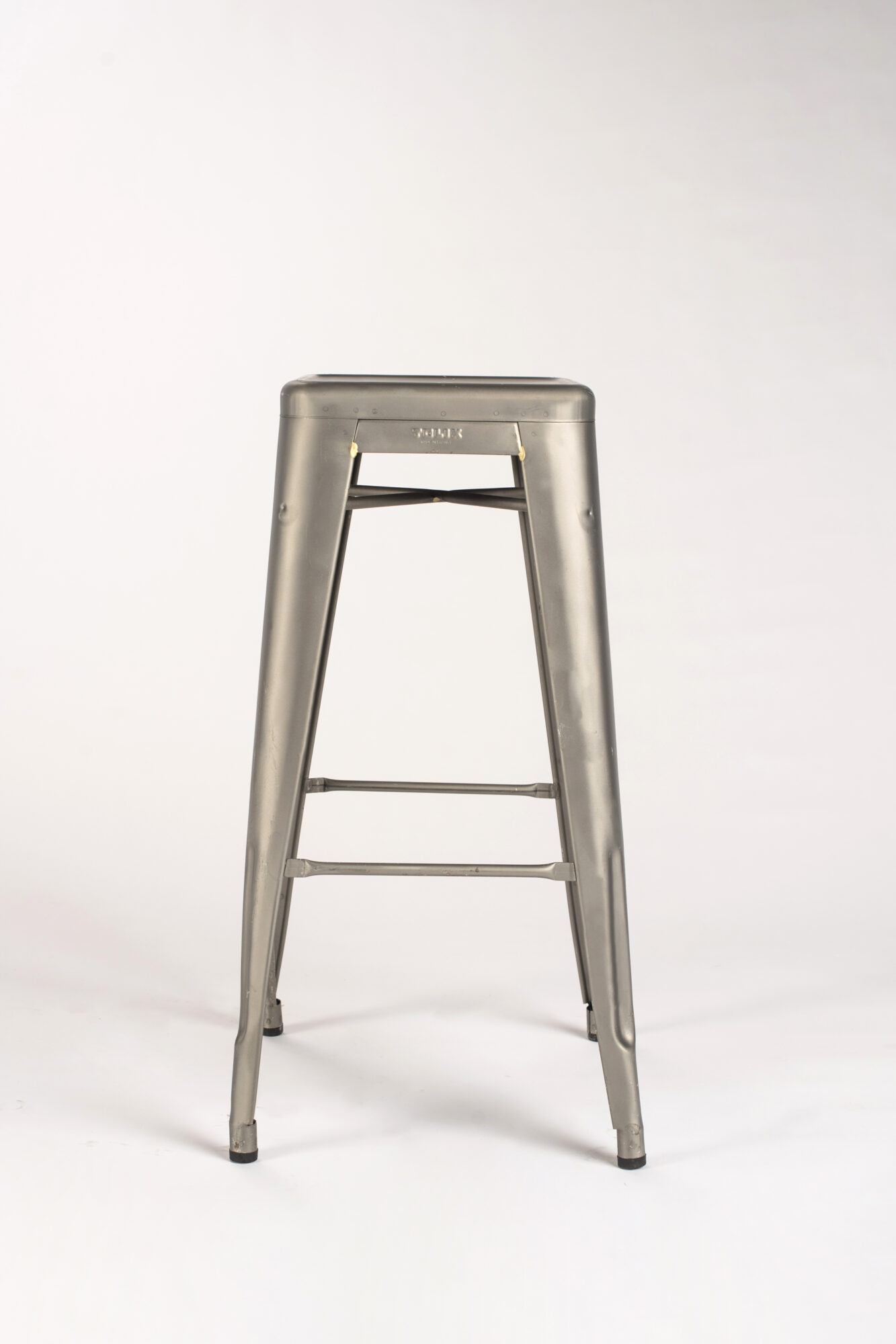 tabouret Tolix HT 80 gris