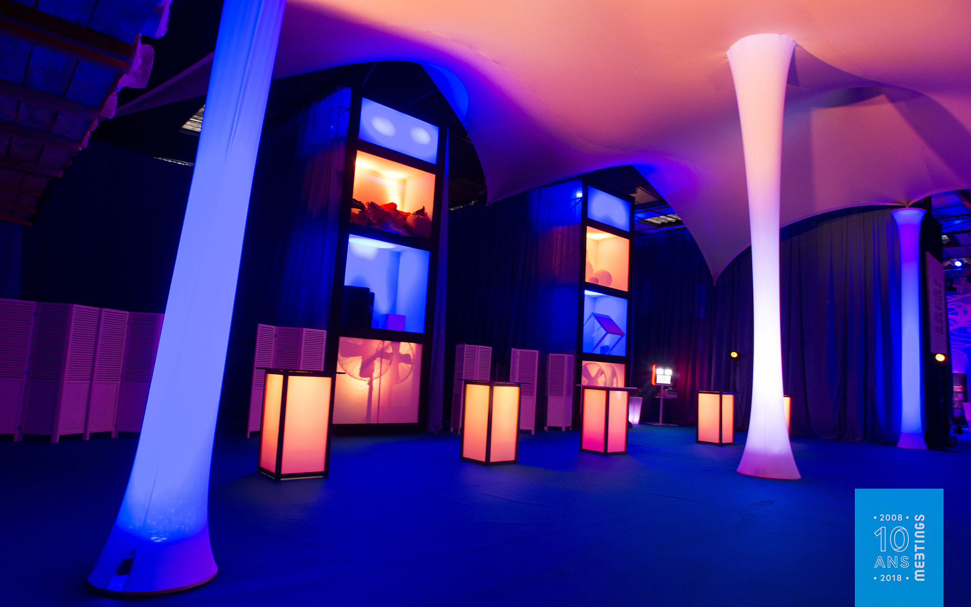 Meetings transforme de l'atelier pour sa soirée