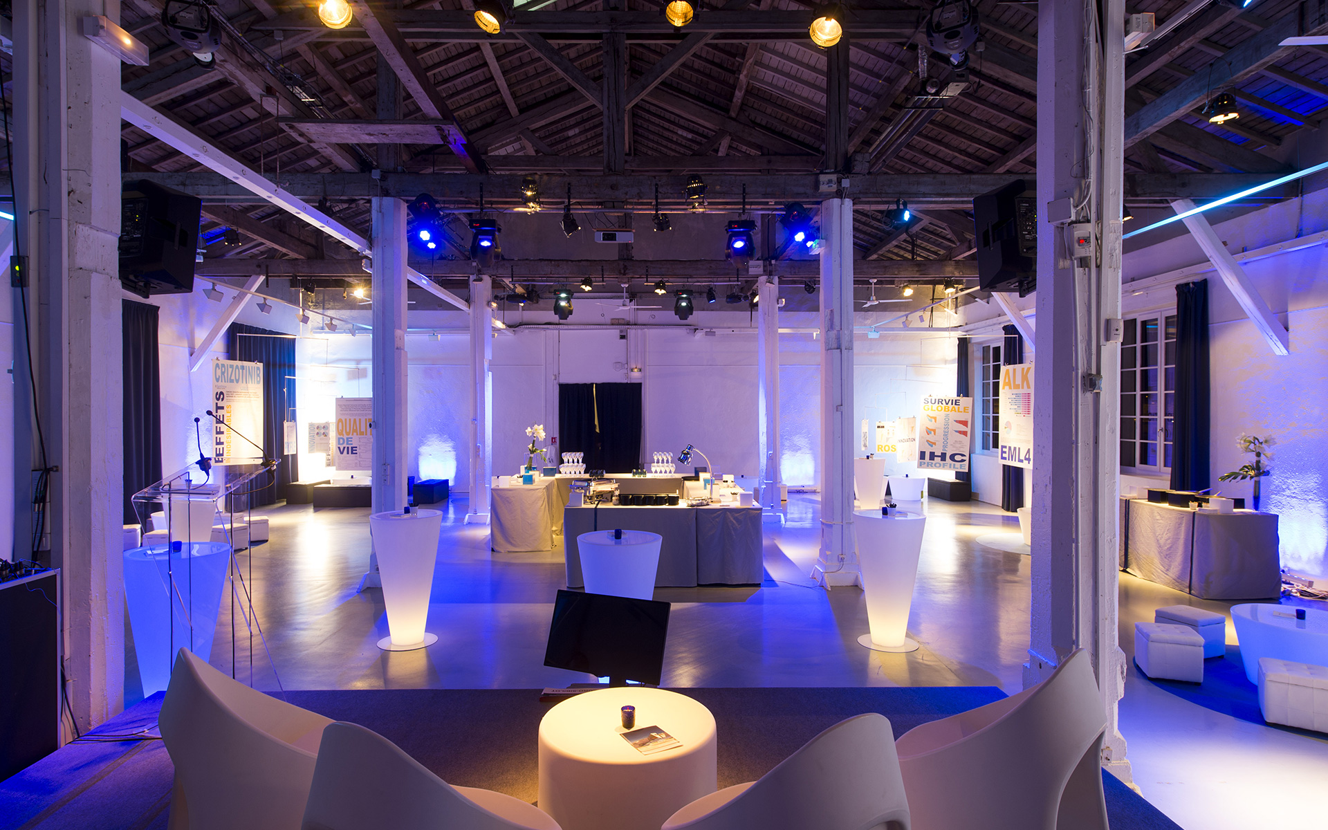 Soirée de la société Pfizer à l'Embarcadère