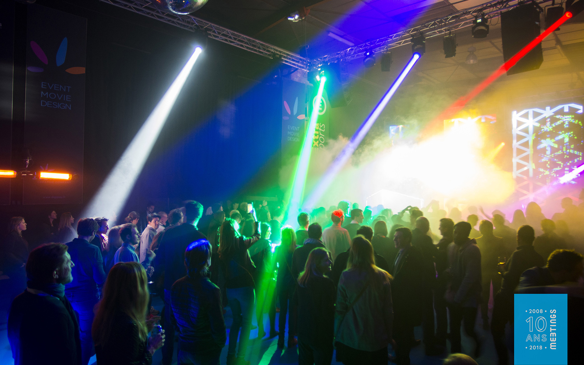 Soirée de 10 ans de Meetings grandiose