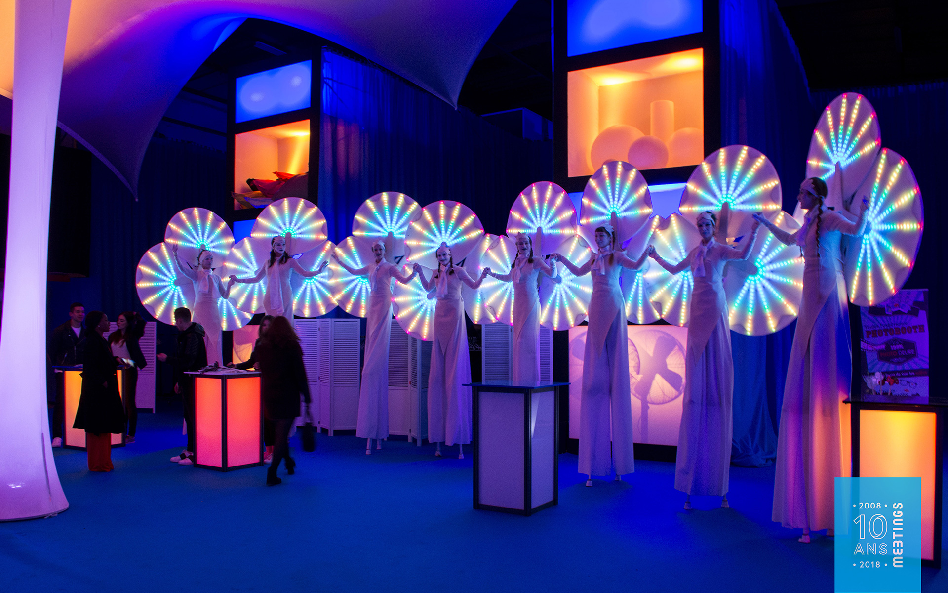 Show sur mesure pour la soirée des 10 ans de Meetings