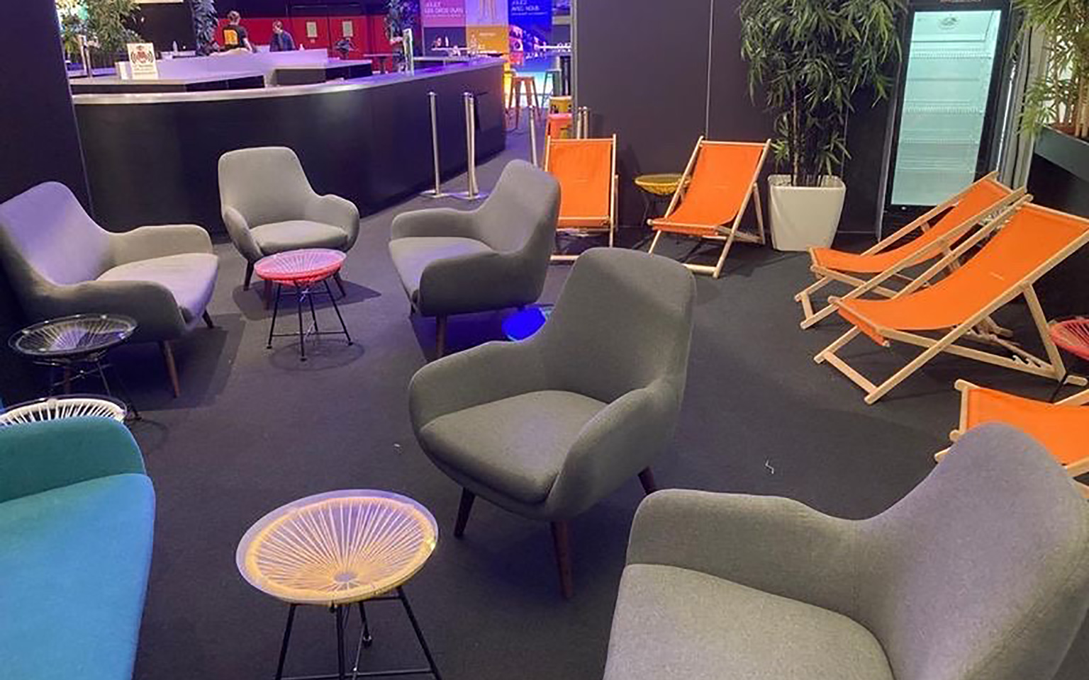 Espace VIP au salon SBE