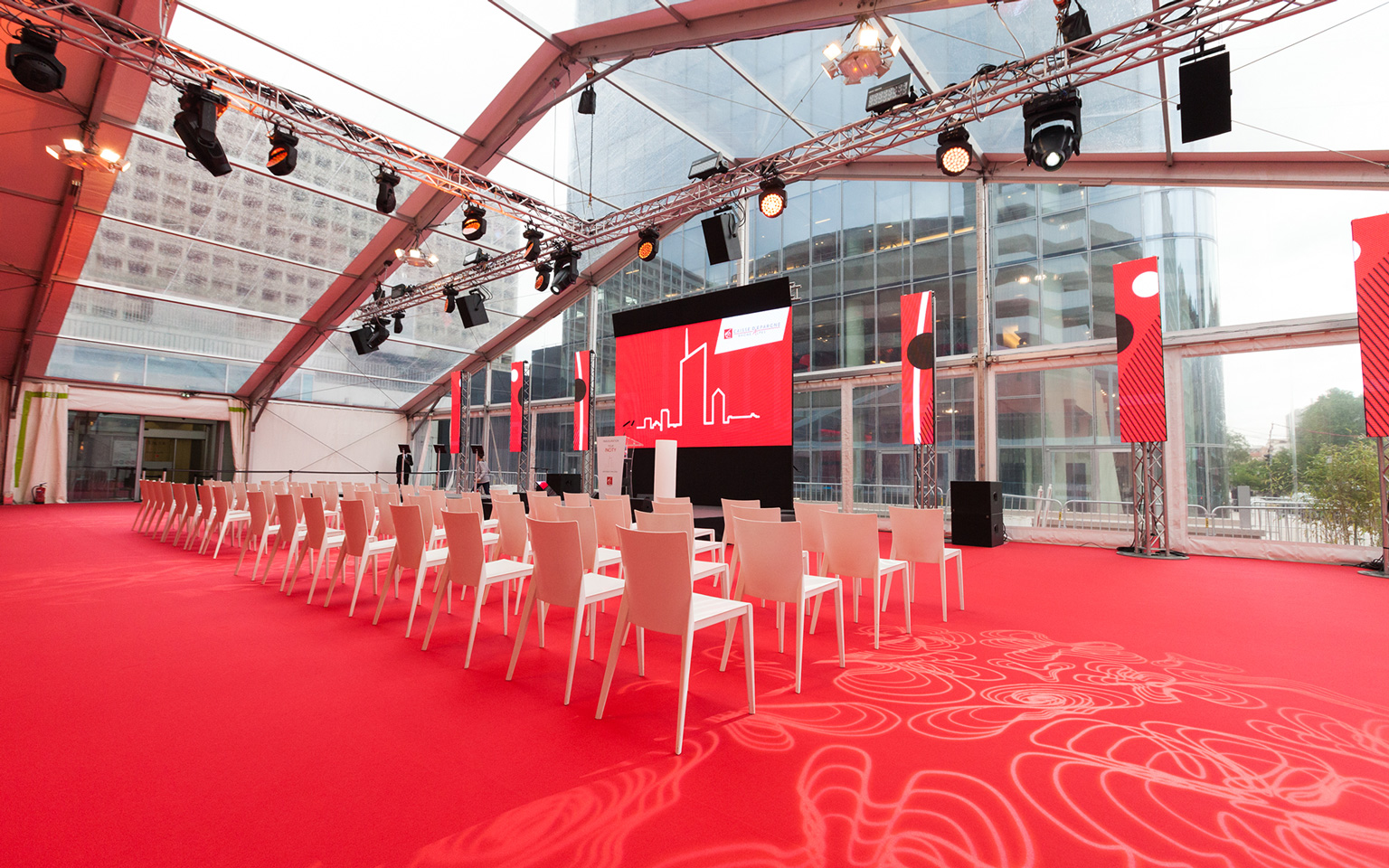 reception pour inauguration de la Tour Incity