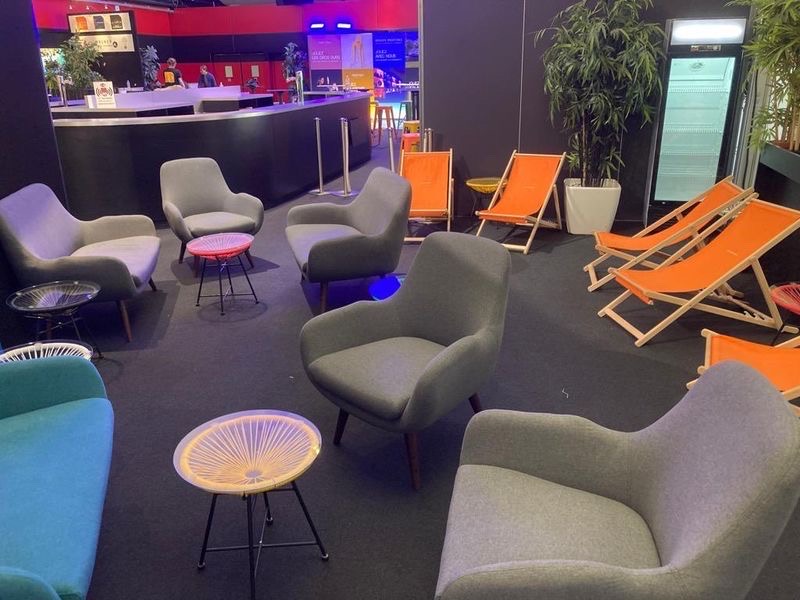 Coin VIP au salon SBE