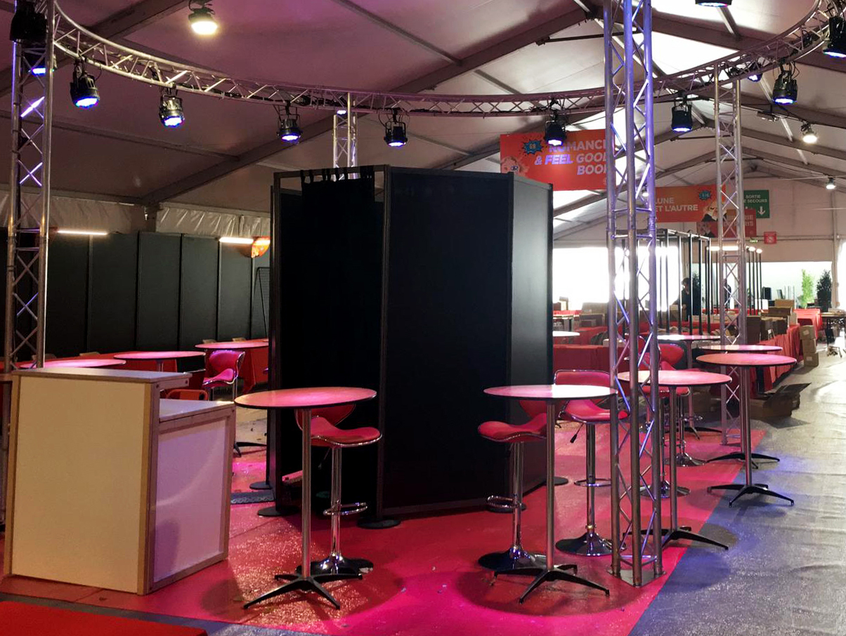 Chapiteau Fête du Livre