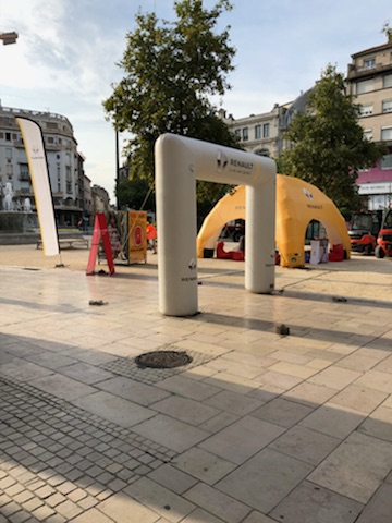 roadshow Renault arche
