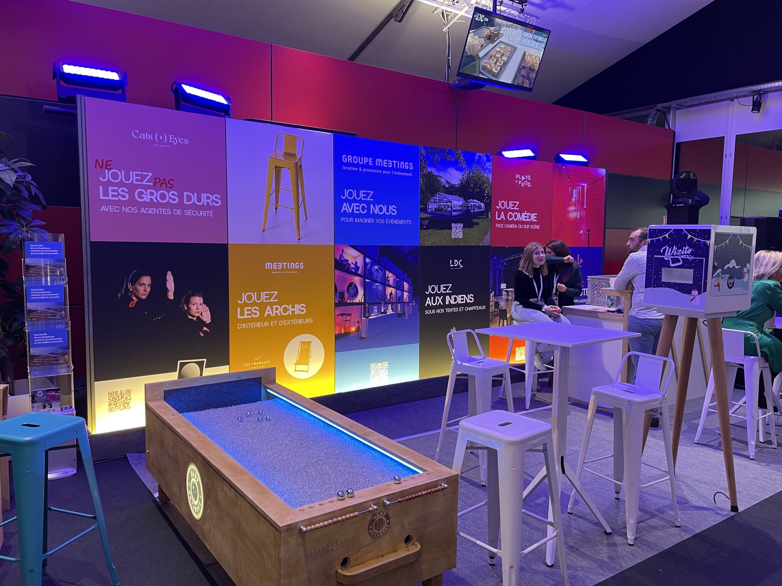 Baby pétanque au salon SBE