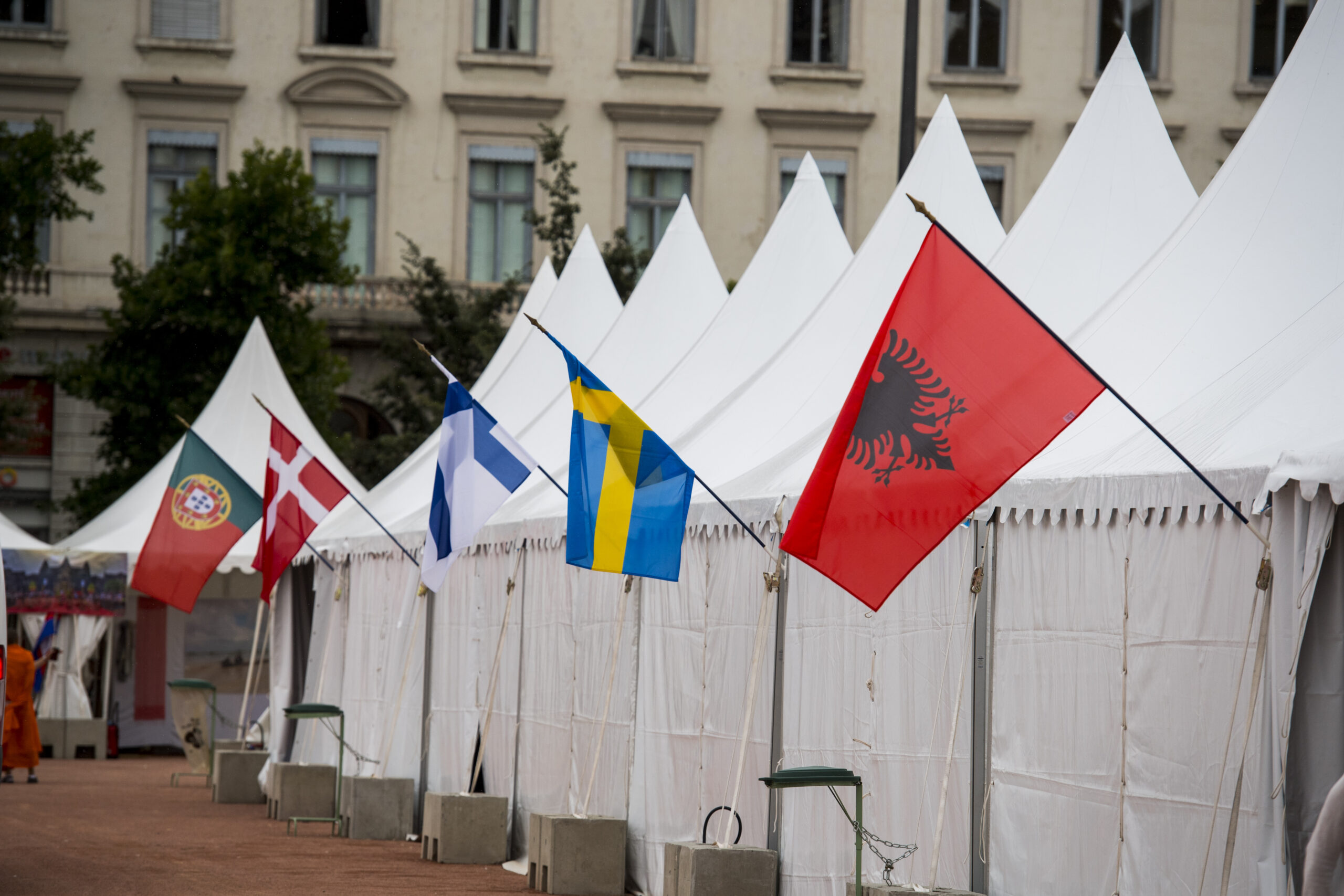 Chapiteaux outdoor lors des Fêtes Consulaires