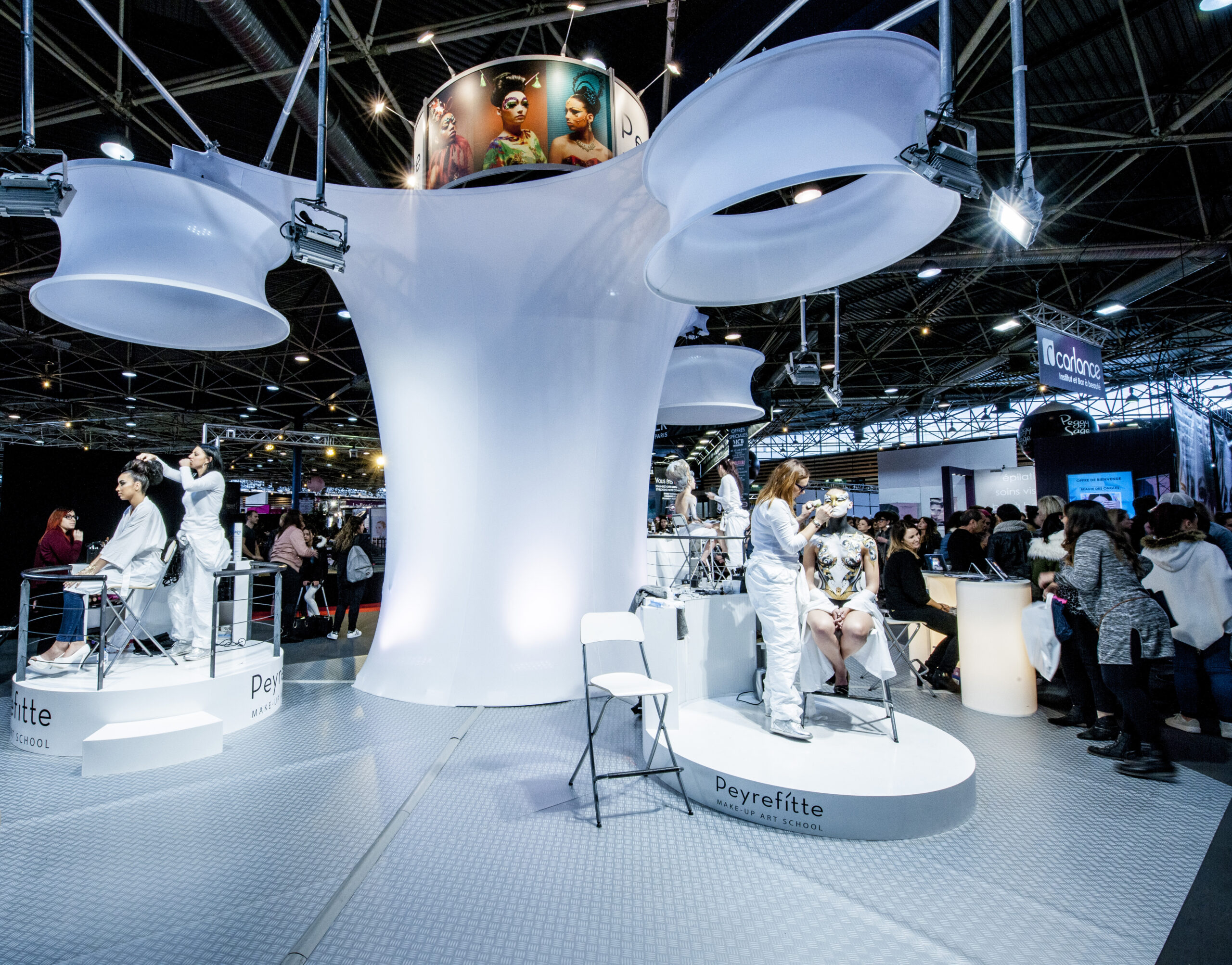 Stand Peyrefitte en pleine action