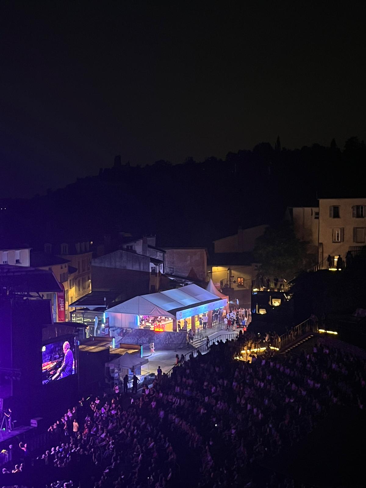 Structure LDC pour buvette Jazz à vienne nuit